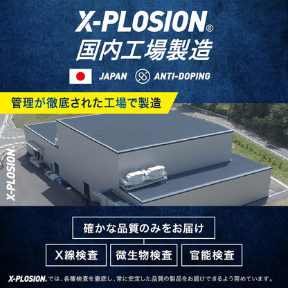 エクスプロージョン プロテイン 3kg ホエイプロテイン (ミルクチョコレート味/大容量/国内製造/WPC) X-PLOSION