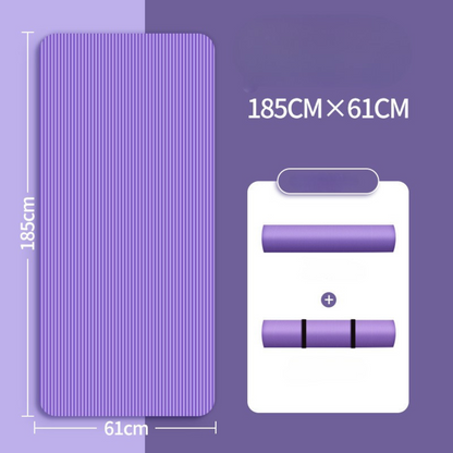 YogaPro NBRマット｜厚さ10mm・広くて快適！