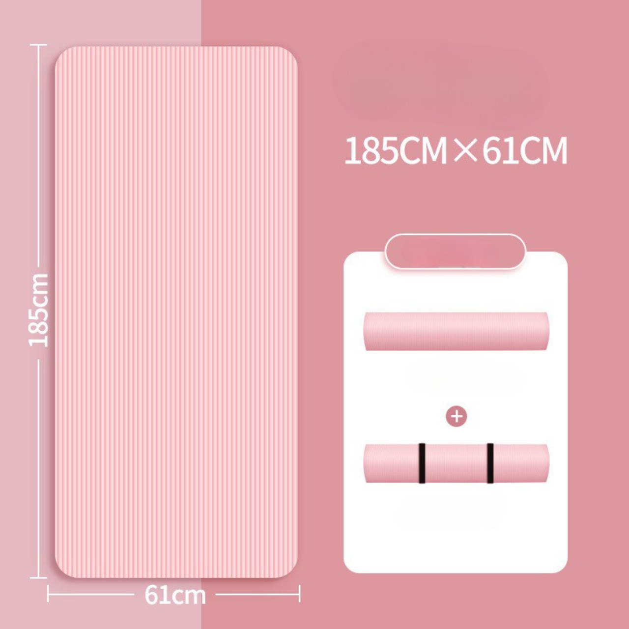 YogaPro NBRマット｜厚さ10mm・広くて快適！